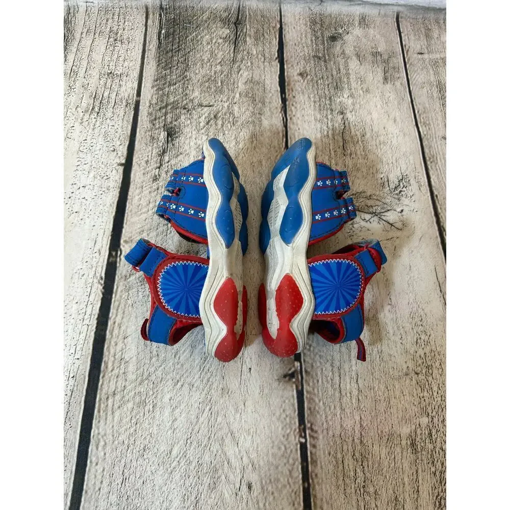 PAW PATROL Boy’s Lighted Open Toe Sandals / Size: 7